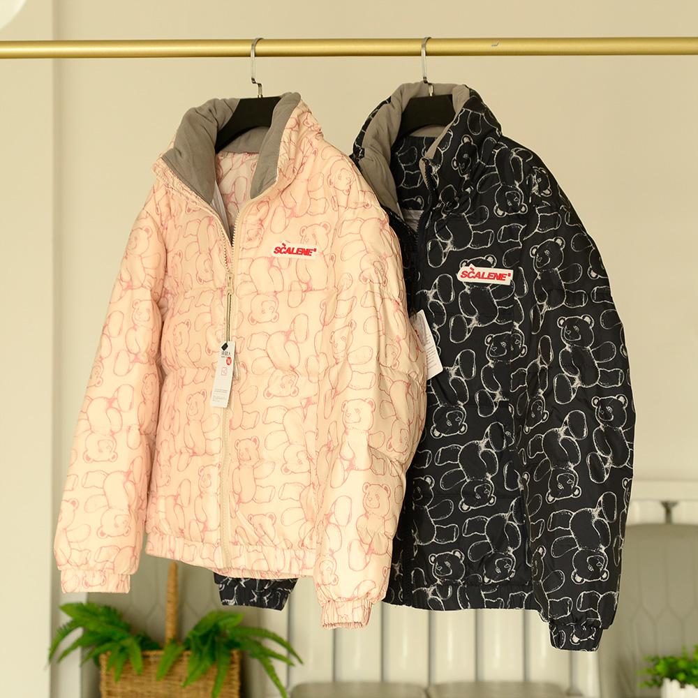 捡漏款羽绒服男女情侣加厚冬季抓绒立领轻便保暖精品学生羽绒外套