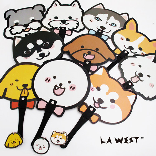 lawest可爱小扇子凉扇小孩女生
