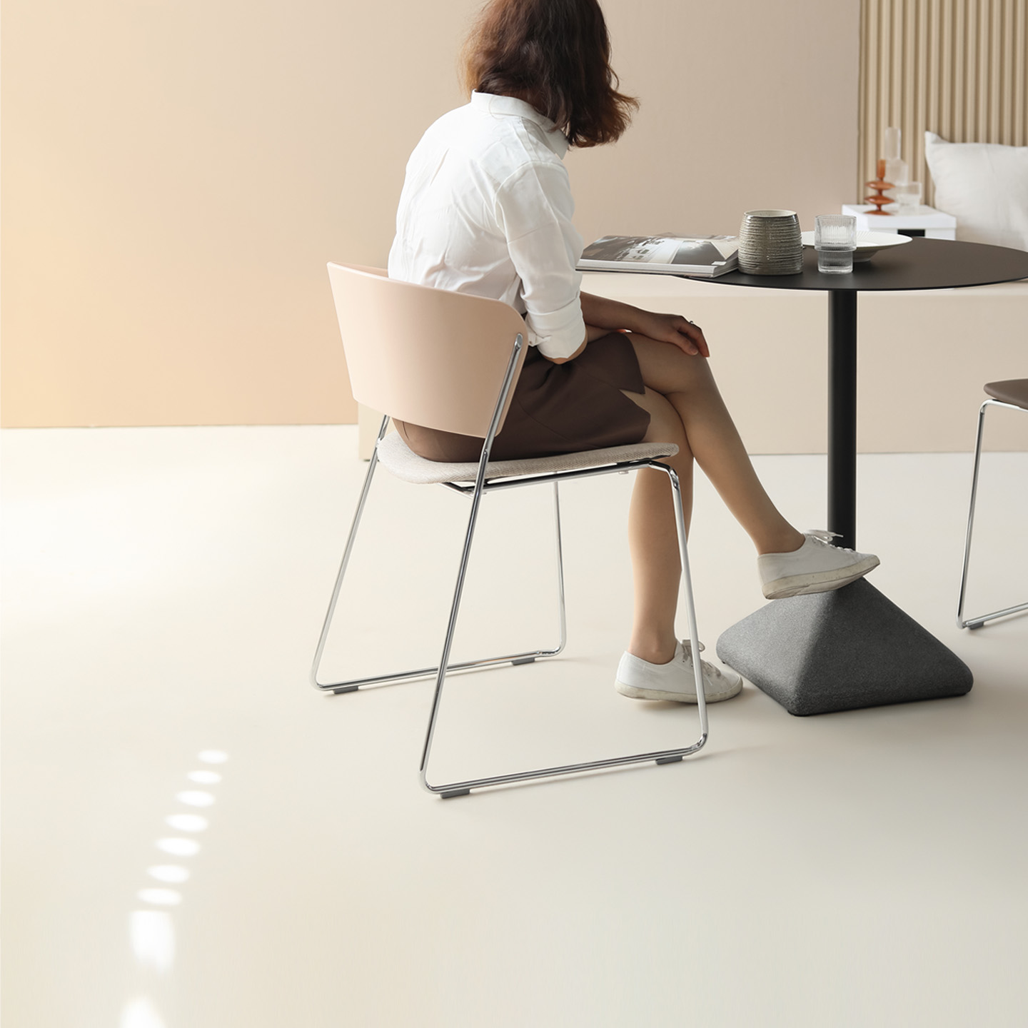 SCylla餐椅家用休闲椅咖啡店简约