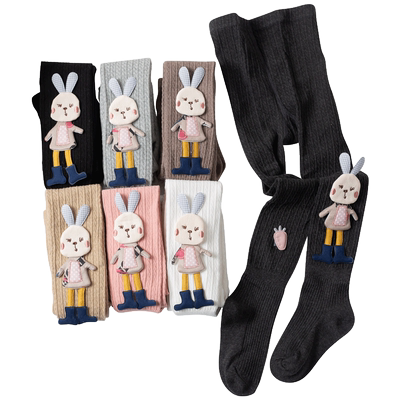 公主连裤袜秋冬大兔子打底裤