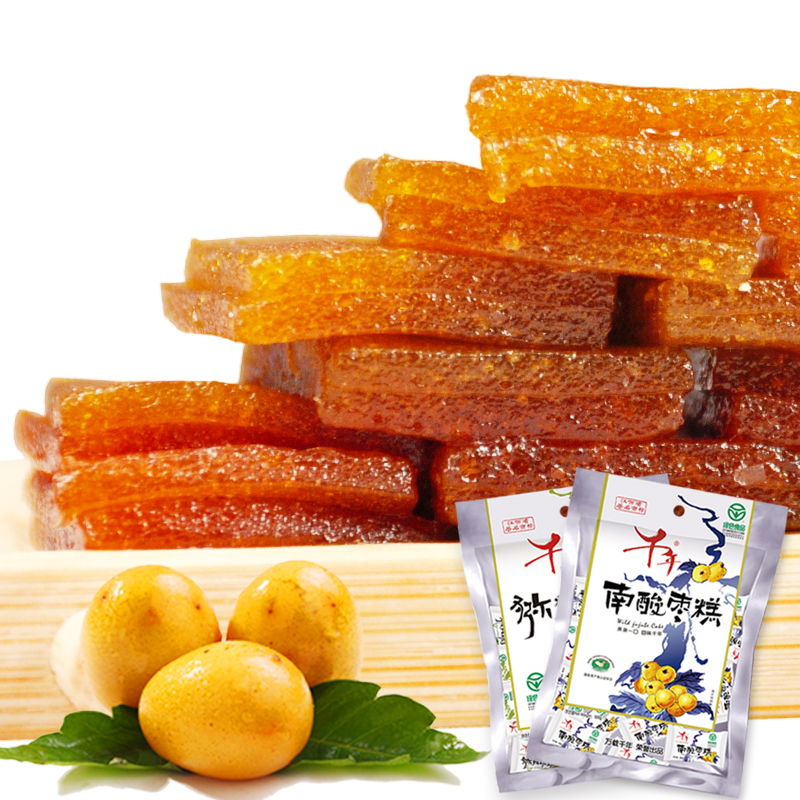 江西宜春万载特产千年南酸枣糕258g酸枣凝酸甜小吃喜糖年货零食