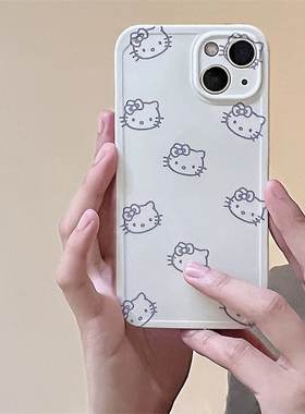 简约可爱iPhone13pro max苹果12手机壳11硅胶14/xr全包78plus女6s