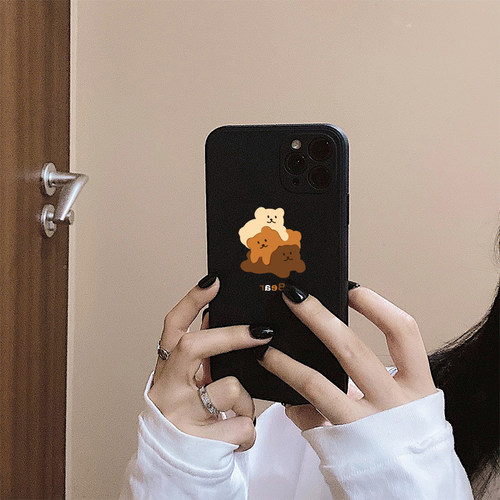 小熊适用苹果手机壳iPhone女软壳