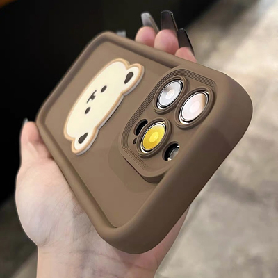 多巴胺硅胶创意卡通立体小熊