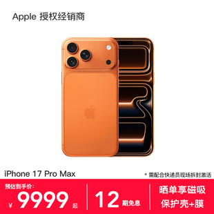 新款 Apple iPhone Max 2025 全新未拆封 芯片 苹果 A19 手机 官方正品 多仓速发 Pro 12期免息