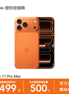 【晒单返200元】Apple/苹果 iPhone 17 Pro Max 手机 A19 Pro 芯片 2025 新款 全新未拆封 官方正品