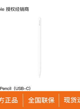 【官方正品】Apple/苹果 Apple Pencil (USB-C)磁吸触控笔手写笔适用于新iPad mini/Pro(M4)/Air (M2)/iPad10