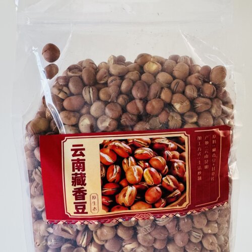 云南藏香豆甘草片炒制休闲食品蚕豆香酥胡豆下酒菜炒货零食2斤装