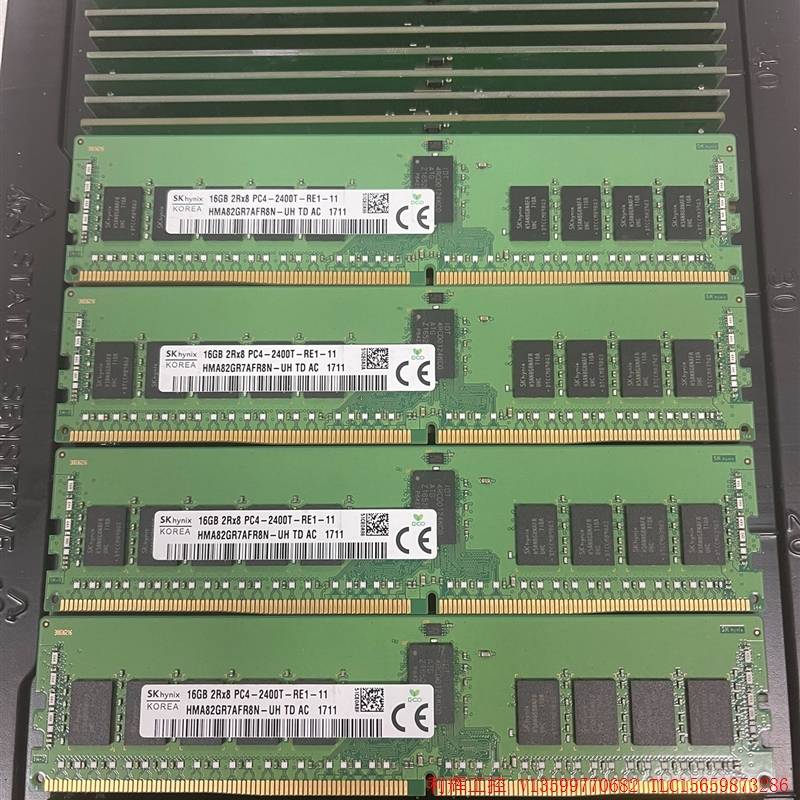 SK海力士/镁光 DDR4 16G 2R×8 2400T R