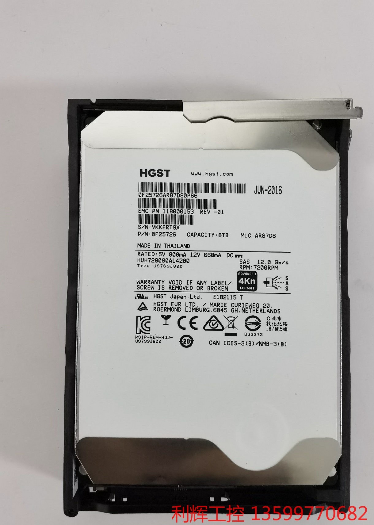 HGST日立 HUH728080AL4200  8TB 7. 电子元器件市场 其它元器件 原图主图