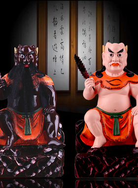 居家供奉保平安神像摆件