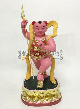 哪吒神像摆件新品