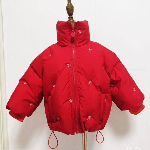 冬季童装三合一羽绒服三防面料直充绒防水防绒布料免压线免胆布布