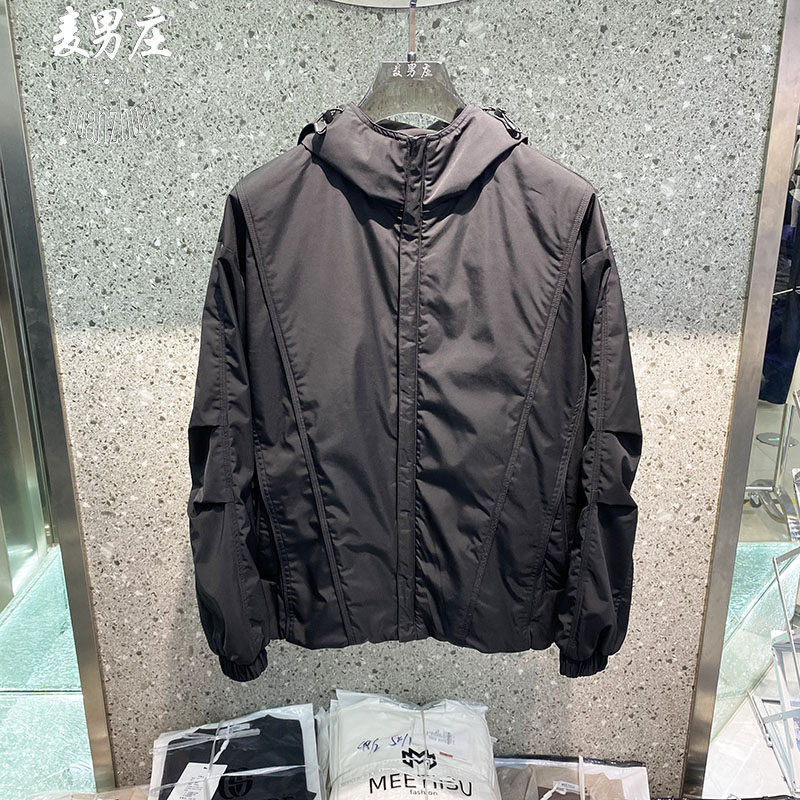 秋冬男士连帽加棉夹克韩版新款