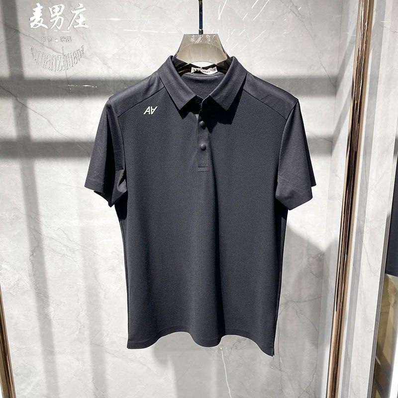 断码特价高端潮男士春夏新款商务休闲POLO衫短袖百搭轻奢欧货微弹
