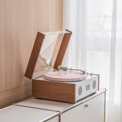 梵号复古黑胶唱片机蓝牙音响