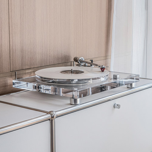 吉来专业高颜值HIFI黑胶唱片机