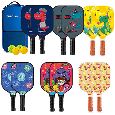 儿童玻璃纤维pi克球拍pickleball
