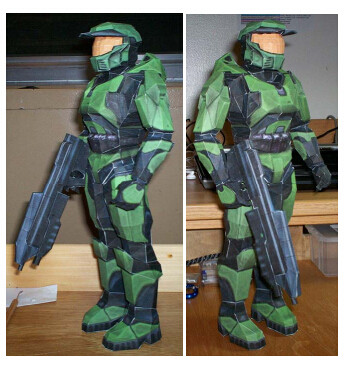 手工DIY拼装机器人大兵手办机器人机甲纸模型3D折纸造型益智玩具