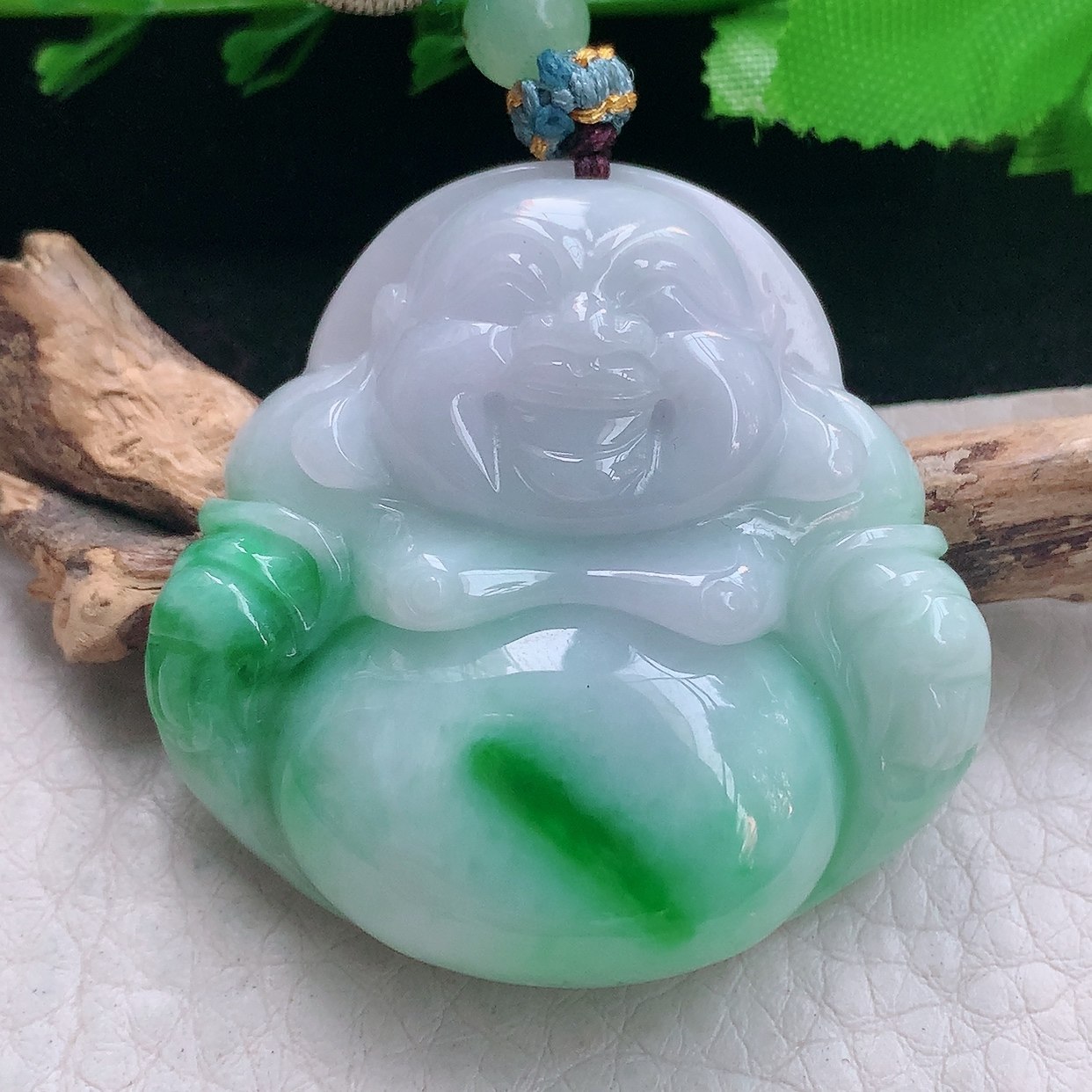 zen实拍41*42*11天然缅甸翡翠飘绿大肚佛公吊坠 厚装弥勒佛毛衣坠,珠宝/钻石/翡翠,颈饰,淘宝优惠券,粉丝福利购,淘宝优惠卷