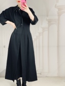 des garçons 主线 comme 优雅7分袖 收腰大衣