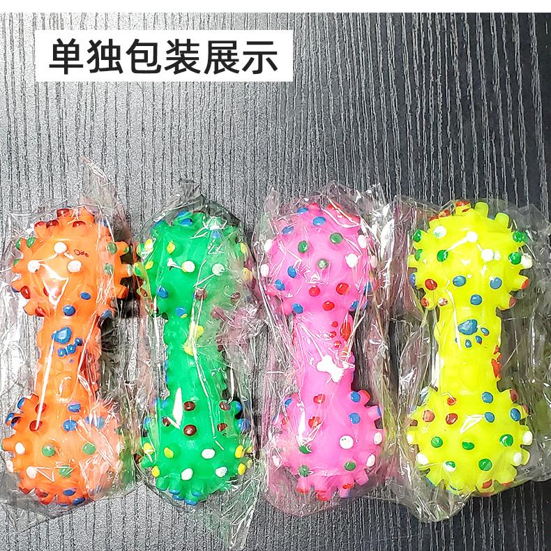 宠物橡胶发声玩具猫狗骨头