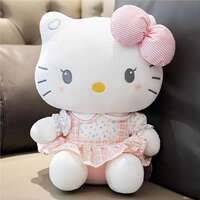 Japanese oversized hellokitty plush toy Lolita Kitty cat doll birthday gift for girls thumbnail 7
