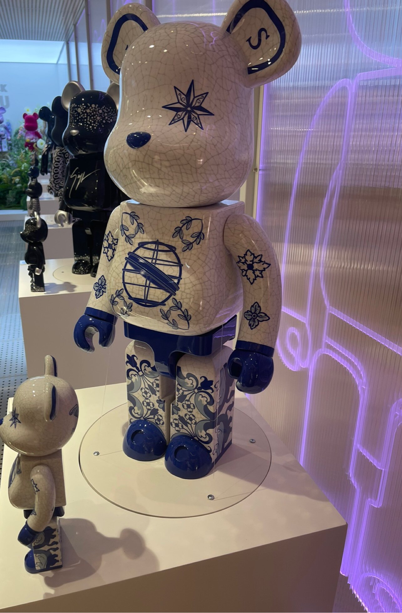 2023BE@RBRICK Macau 限定积木熊暴力熊bear brick100%&400%