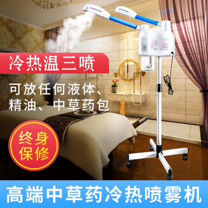 冷热双喷蒸脸器热喷仪喷机美容院专用泰东喷雾机双喷补水中草药包