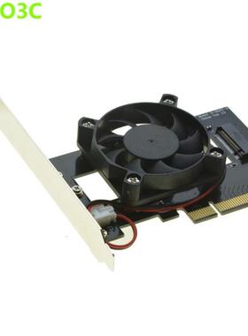 XP941 SM951 600P M.2 NGFF M key SSD转PCI express4x转接卡散热