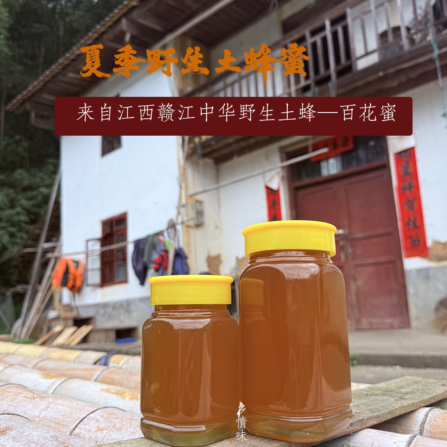 【夏季野生蜂蜜】江西赣江中华蜂土蜂蜜野生百花蜜农家野外蜂
