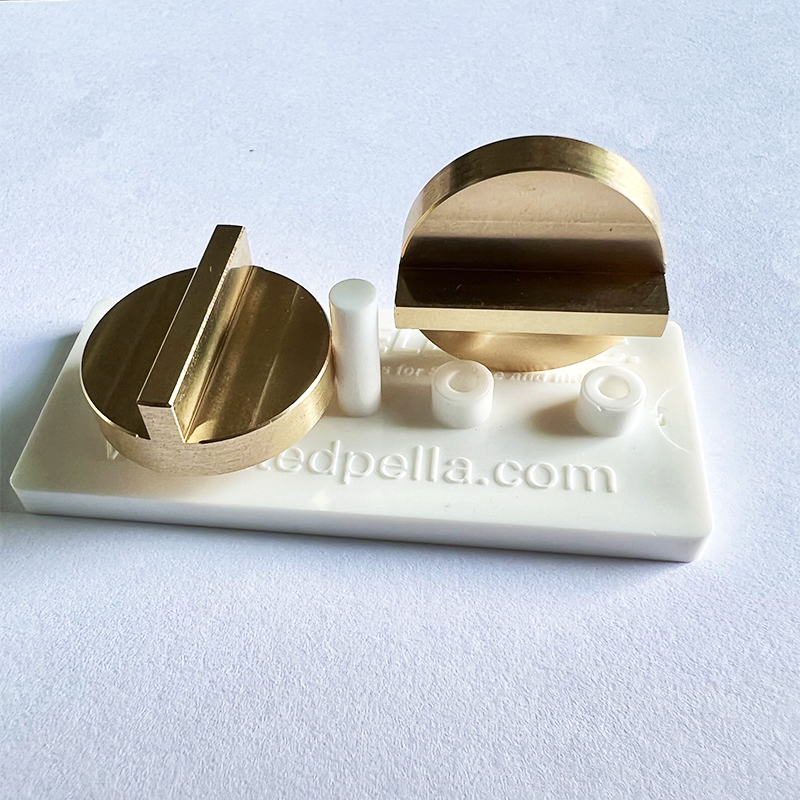 Hitachi日立SEM扫描电镜M4内螺纹样品台黄铜双直角定制电镜耗材