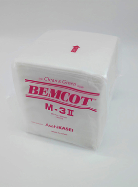 日本BEMCOT原装进口M-3II无尘纸擦拭纸吸油吸水洁净擦拭布单包