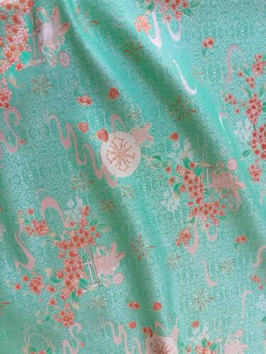 新品真丝交织宋锦提花织锦缎布料新中式国风旗袍汉服面料爆款高端