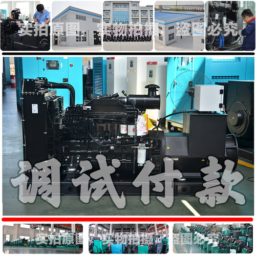 调试付款250KW柴油发电机组 312KVA 258KW东风康明斯QSL8.9-G4
