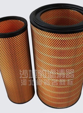 K3155空滤 适配 现代R450挖掘机现代R455-7空气滤芯