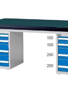 天钢工作台 防静电工作桌 重型钳工桌 实验台 WAD-77041N