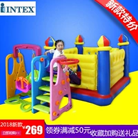 Intex, надувной замок, батут для прыжков для младенца, США