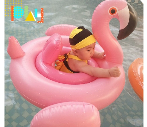 Плавательный круг для новорожденных, фламинго, 0-3 лет