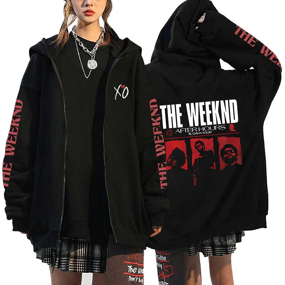Rapper Zip Up Sweatshirts Oversized Casual Jackets Graphics