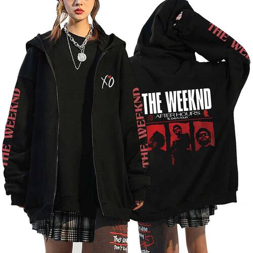 Rapper Zip Up Sweatshirts Oversized Casual Jackets Graphics