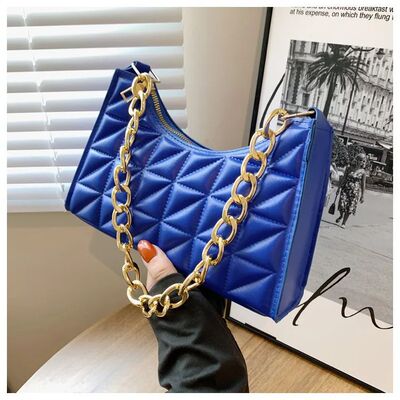 Women's Fashion Advanced Gold Chain Handbag Bag 2023 New Tre