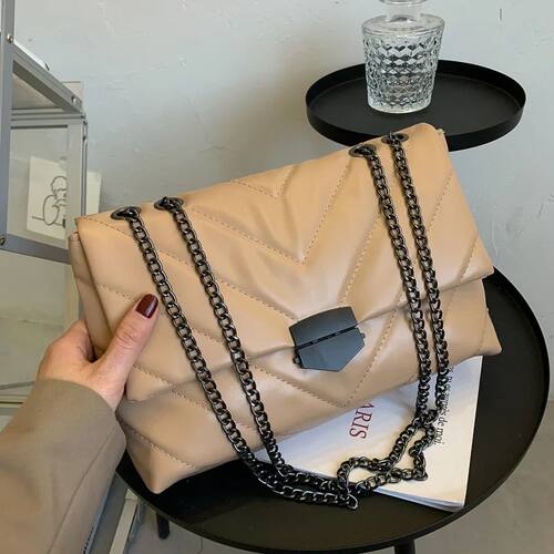 Women's Bags Fashion Chain Shoulder Bag Top Quality PU Leath