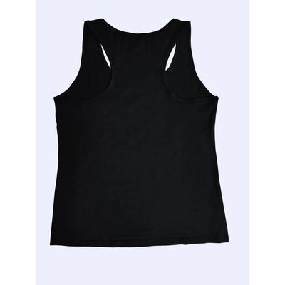 L-5XL Plus Size Women Tank Tops Letter Print Loose Elastic C