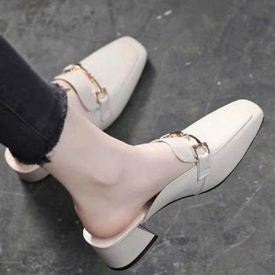 2023 High Quality Ladies Shoes Mules Women's High Heels Fash