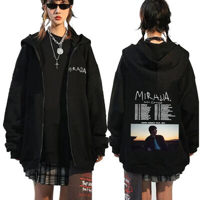 Hot Sale Ivan Cornejo Mirada 2024 Tour Zipper Hoodie Men's F