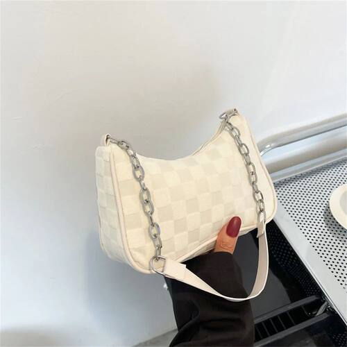2023 New Fashion Women Handbags Canvas Underarm Chain Bag Ca