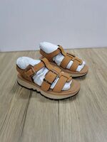 Pure Original Foreign Trade summer women's sandals made of cowhide fabric, thick-soled casual Roman sandals, 36-41 size large women's shoes thumbnail 8