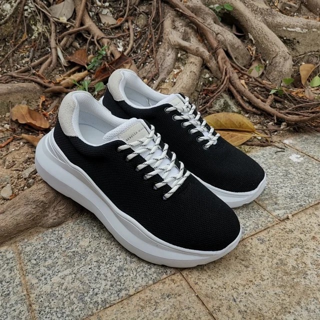 纽约时尚品牌的 女士针织透气运动休闲鞋老爹鞋38码39码女鞋