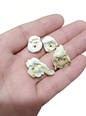 猪惊骨批发打磨未打磨天然猪精骨保真宝宝婴儿童受惊吓压惊猪耳惊